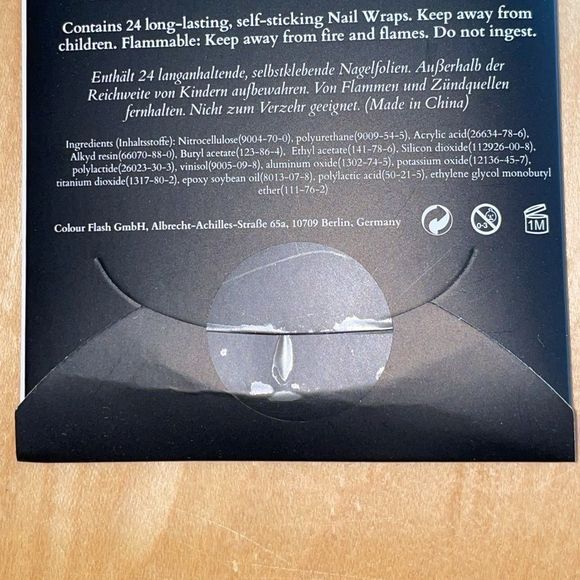 Colour Flash - Tribal Dreams, design on a lush tie dye base. Nail strips! - Picture 9 of 10